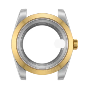 Case-Datejust-Smooth-2 Tone Gold