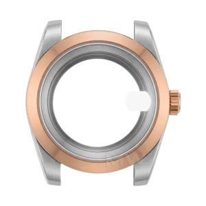 Case-Datejust-Smooth-2 Tone Rose Gold