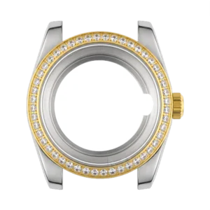 Case-Datejust-Diamond-2 Tone Gold