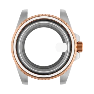 Case-GMT-2 Tone Rose Gold-NH34-40mm