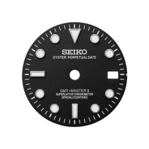 Dial-GMT-II-Black-White Text-NH34