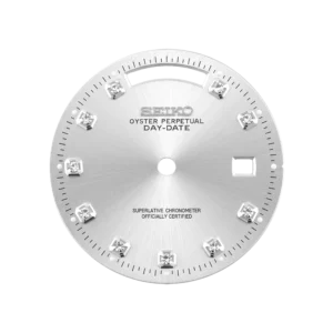Dial-Day Date-Diamond Silver
