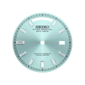 Dial-Day Date-Sun Burst Sky Blue