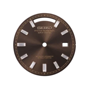 Dial-Day Date-Sun Burst Brown