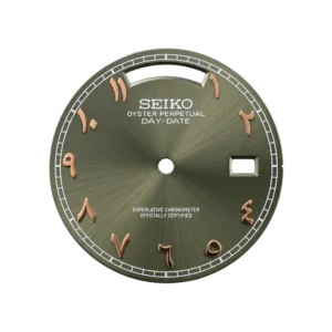 Dial-Day Date-Arabic Rose Gold Green